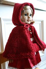 Kit's Christmas Cape: Free Pattern on Ravelry,  knitted. must join to get free patterns..