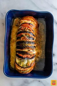 Stuffed Eggplant Recipe - Sunday Supper Movement