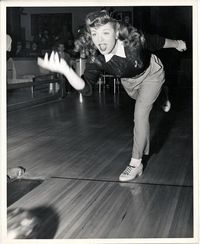 bowling, c. 1940s.