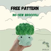 FREE PATTERN: No-Sew Broccoli 🥦 this pattern was originally paid but i have decided to make it free on IG just for you all! if you’d… | Instagram