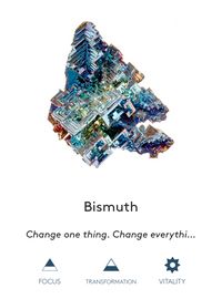 Bismuth - Change one thing, change everything #healingstones  #healingcrystals #bismuth #witchythings #witchyvibes #crystals #crystalwitch #crystalmeanings #crystalmagick