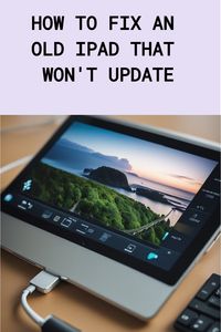 Are you tired of seeing that annoying Your iPad is up to date message?  Here's how to update an old iPad that won't update!  Step-by-step instructions, with screenshots  #iPad #iOS #Update