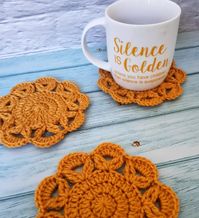 Vintage Chic Coasters – The Crochet Fix