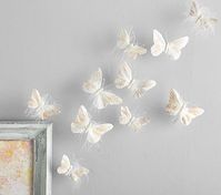 Rosegold Feather Butterflies #pbkids