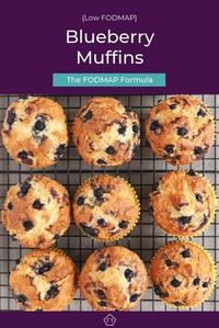 Looking for a quick and easy snack idea? Check out these low FODMAP blueberry muffins! FODMAP Recipes | FODMAP Diet | FODMAP Diet Recipes | Low FODMAP Breakfast | FODMAP Breakfast | Breakfast Ideas | Breakfast Recipes | Breakfast Recipes Easy | Breakfast Recipes Gluten Free | FODMAP Snacks | FODMAP Snack Ideas | FODMAP Healthy Recipes | FODMAP Snacks Easy #lowfodmap #glutenfree #breakfast #muffin www.fodmapformula.com