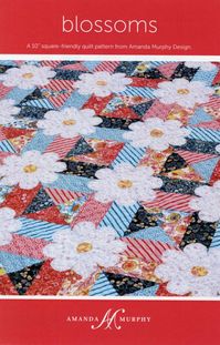 BLOSSOMS QUILT A Pieced Quilt Patternpattern By: Amanda Murphy AMD003 - Etsy