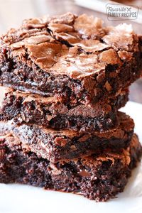 The BEST Homemade Brownies Ever (Better Than a Box Mix)