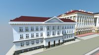 The Kazimierzowski Palace; Warsaw University [Aliquam] Minecraft Project