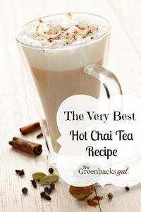 The Very Best Hot Chai Tea Latte Recipe — The Greenbacks Gal To make THM friendly, I'm thinking double the recipe, but add one oolong tea bag to the chai tea bag and substitute sweetener to taste in lieu of honey.