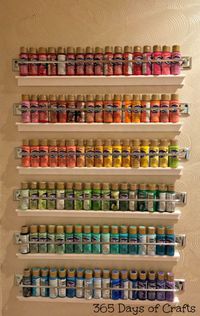 paint storage ideas studio craft room