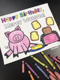 A Mercy Watson Classroom Birthday Party - Miss DeCarbo