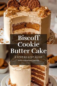 Craving something sweet and decadent? This Biscoff Cookie Butter Cake is the answer! With its perfect balance of warm spices, cookie butter flavor, and creamy frosting, this cake will satisfy your dessert cravings like never before.