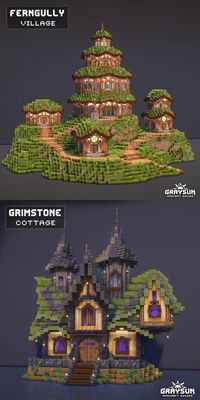 Explore the best fantasy village Minecraft builds and let your creativity soar! Roofs Minecraft Ideas. Minecraft Villager Building. Fantasy Village Minecraft Builds. Grimstone Cottage and Ferngully Villate.