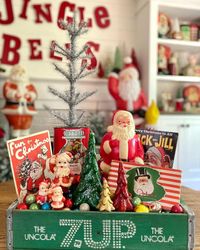 Karoline Simmons on Instagram: “I had a few goodies leftover in a box so I put them in this pop crate - they came together well and made a cute coffee table vignette.…”