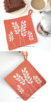 Easy Crochet Potholders - Free Patterns - Pattern Center