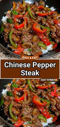 Chinese Pepper Steak