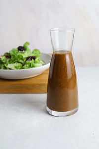 This vibrant balsamic dressing transforms even the simplest salads with a symphony of sweet and tangy notes that will leaving you questioning why you ever relied on store-bought dressings. Drizzle this vinaigrette over crisp lettuces, grilled steak, roasted vegetables, or anything that calls for a burst of flavor.