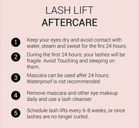 Get the best aftercare tips for your lash lift to maintain beautiful, long-lasting results. Simple steps to keep your lashes looking perfect every day.