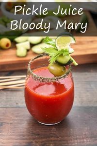 Pickle Juice Bloody Mary