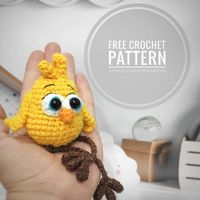 Crochet chick free pattern