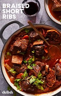 These Garlicky Braised Short Ribs Are Insanely TenderDelish