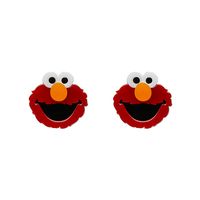 Elmo Earrings Erstwilder x Sesame Street Quirks! Handcrafted Goods & Unique Gifts