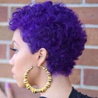 25 Cute Curly and Natural Short Hairstyles For Black Women