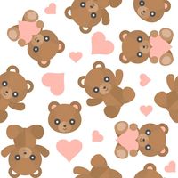 Bear, Rabbit & Seamless Vector Images (over 2,300)