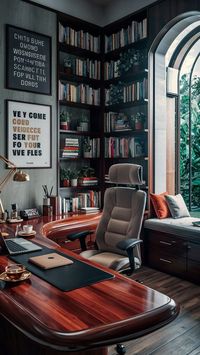 Create a modern and minimalist home office that maximizes your work from home opportunities. Check out our blog for decor tips and layout ideas! #homeofficeinspiration #homeinteriordesign #homeofficedecor #homedecor #workfromhomeopportunities #decoration #officeinteriors #chichomedecor #homeofficeideas #homeofficeinspiration