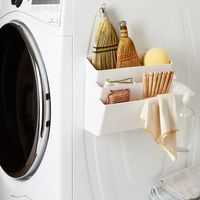 Magnetic Laundry Room Storage Pocketon Food52