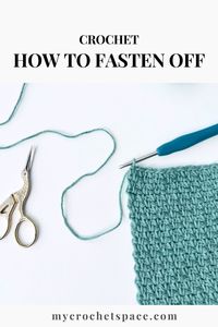 Have you reached the last stitch of your crochet project and need guidance on how to finish it off? Here, I'll show you how to fasten off and weave in the ends to complete your crochet piece.