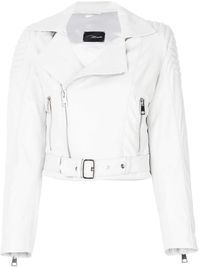 Manokhi cropped leather jacket