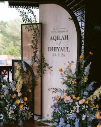 AQILAH | DHIYAUL 24|2|24 Photo by : @theluxsie #wedding #weddingdecor #rustic #rusticdecor #weddinginspiration #weddingoutdoor… | Instagram