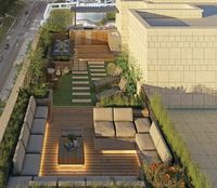 Modern Rooftop Terrace Outdoor Seating Ideas | Outdoor Patio Garden Pergola Ideas | Home Decor Ideas