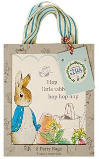 Meri Meri 8-Pack Peter Rabbit Party Favor Bags