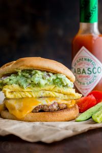 Spicy Guacamole Brunch Sandwich (VIDEO) - NatashasKitchen.com