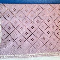 Baby Blanket Crochet Pattern / Square Lap Blanket / Blanket - Etsy Denmark