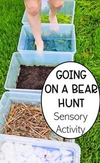 Best We're Going on a Bear Hunt Sensory Activity