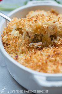 Cheesy Parmesan Crusted Salmon Bake – salmon pieces surrounded by cheese and topped with crispy Parmesan crust. Simply amazing!