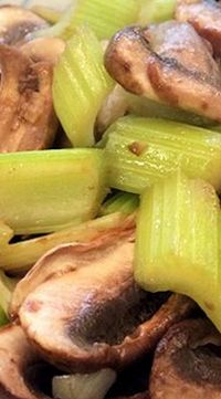 Mushroom and Celery Stir Fry