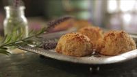 Get Coconut Lavender Macaroons Recipe from Food Network