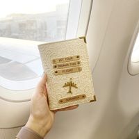 Where will your dreams take you next? 🌍✈️ #TravelInStyle with our fully customizable passport covers. Your adventure, your name! #travel