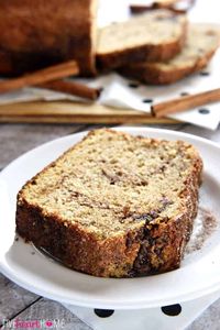 Soft, sweet Cinnamon Bread is a tasty treat for breakfast or as a snack. And since this effortless quick bread recipe yields multiple loaves, it's also perfect for holiday (or anytime) gift giving!