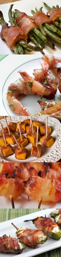 These 5 Bacon-Wrapped Appetizers are sure to be a hit at your New Year's Party!