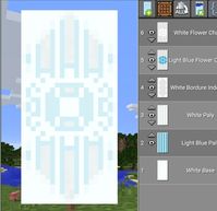 Minecraft Winter Banner