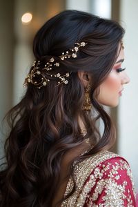 19 Stunning Bridal Hairstyles to Shine at Your Indian Wedding