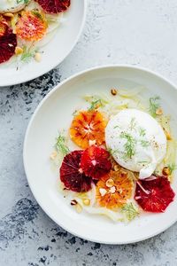 Burrata blood orange and fennel salad - Beyond Sweet and Savory