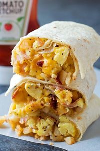 Freezer-Friendly Breakfast Burritos