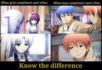 Angel beats XD