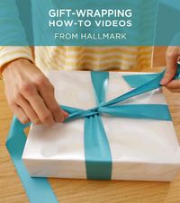 6 Gift Wrapping Tips & Tricks: Video Tutorials | Learn the art of gift-wrapping from the experts at Hallmark. From wrapping presents to making gift bows, our 6 how-to videos will teach you how to wrap it up right! #Hallmark #HallmarkIdeas